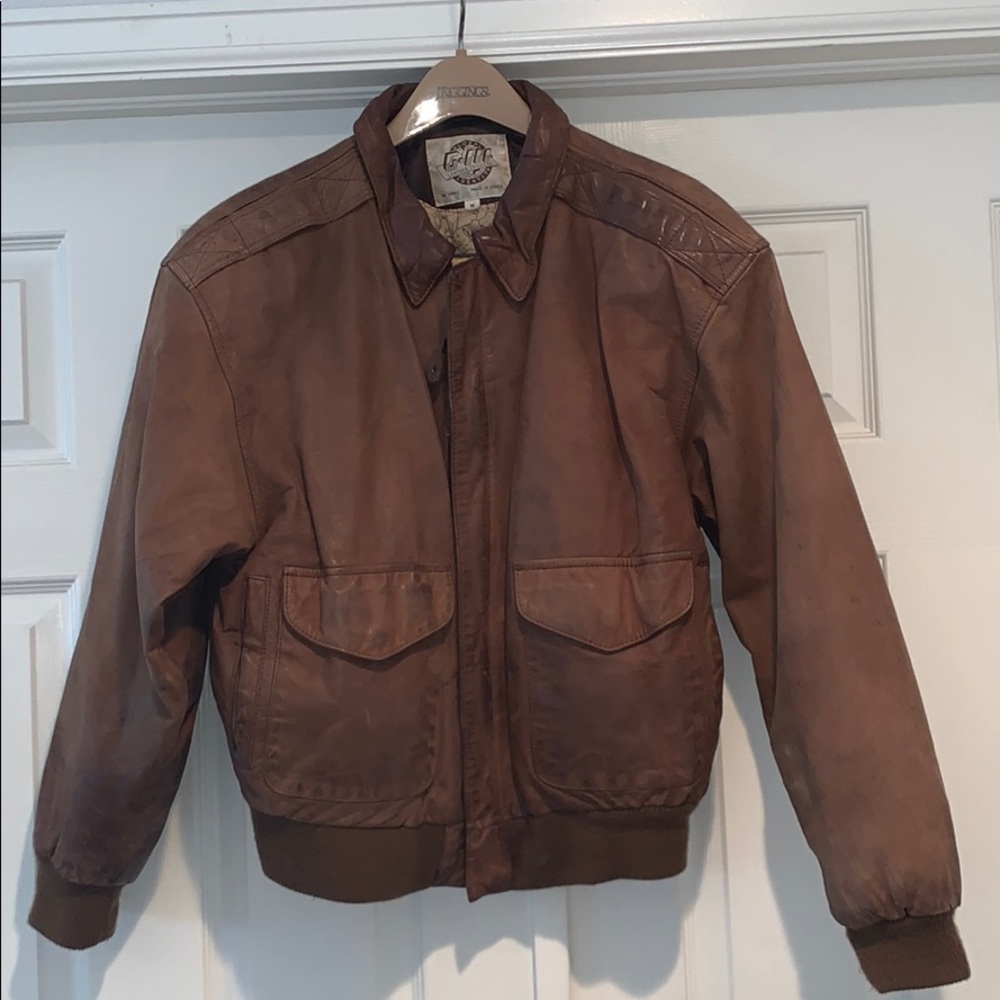 Women’s G-III Leather jacket size M